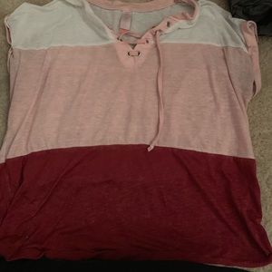 multi color shirt